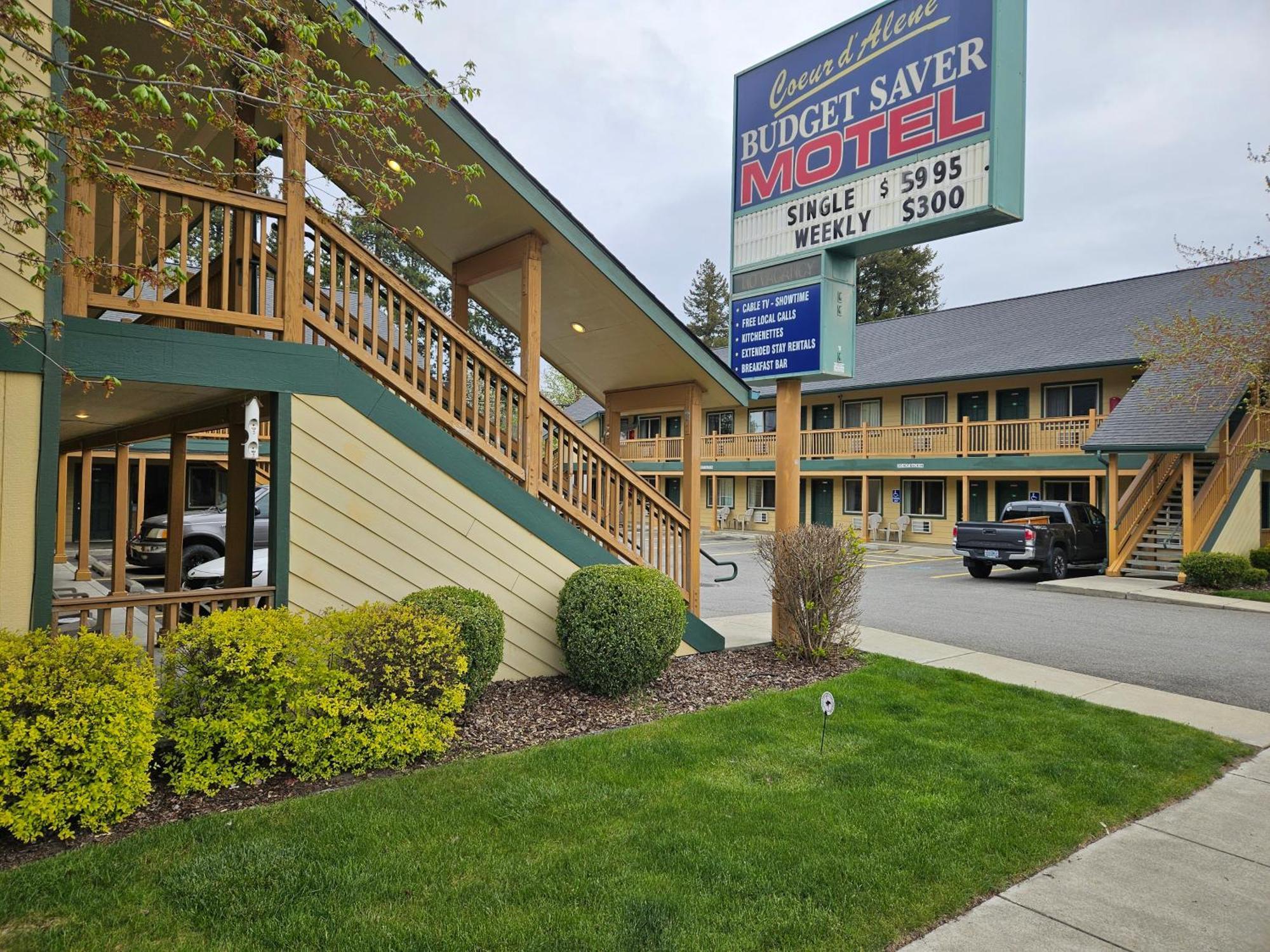 Coeur D' Alene Budget Saver Motel Coeur d'Alene Luaran gambar